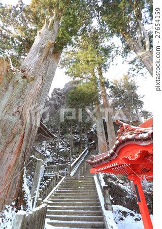 冬季榛名神社Yaita雪松 27654159
