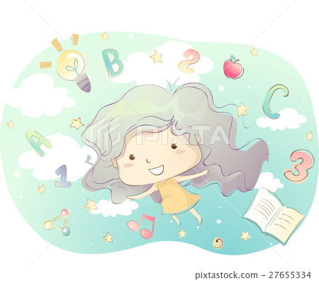 Kid Girl Education Quest 27655334