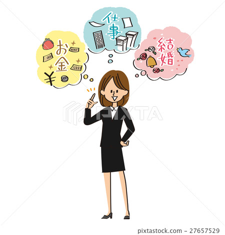 一名年輕女子介紹生活事件 一名年輕女子介紹生活事件 27657529