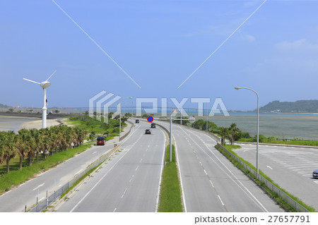 From Okinawa Urumaichi Underwater Road Hama Higa Bridge 27657791