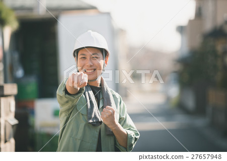 blue collar worker, laborer, male 27657948