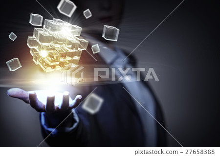 Technology integration concept 27658388