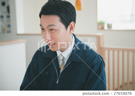 trader, a meeting, home 27659076