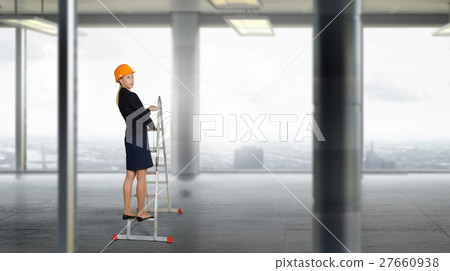 Woman designer in interior 27660938