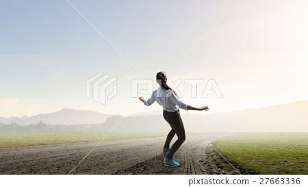 Girl ride skateboard Girl ride skateboard 27663336