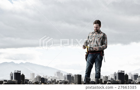 Adult engineer man 27663385