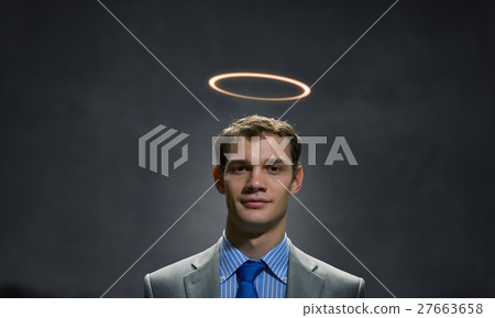 Camera keep an eye on man 27663658