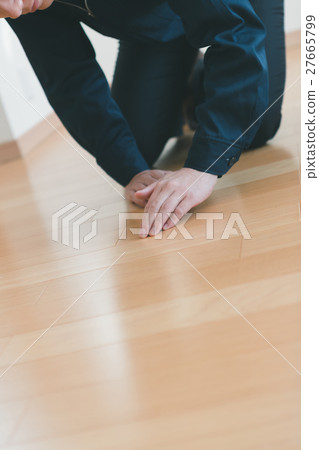 flooring, wooden floor, routine inspection 27665799