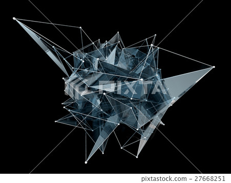 Abstract network connection background Abstract network connection background 27668251