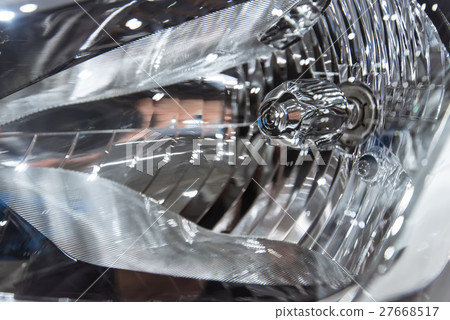 Parking sensors on a car 27668517
