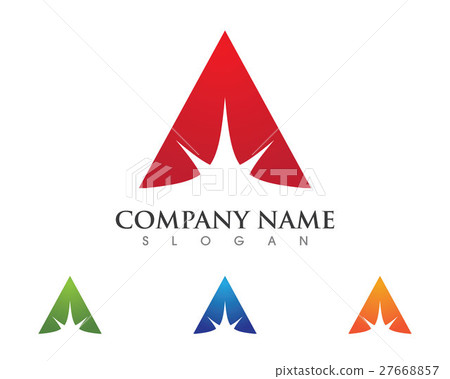 A Letter Logo Template A Letter Logo Template 27668857