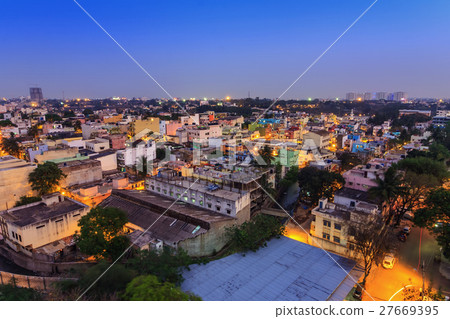 Bangalore City skyline, India Bangalore City skyline, India 27669395