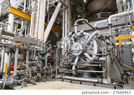 Machine turbine in oil and gas plant for drive  27669463