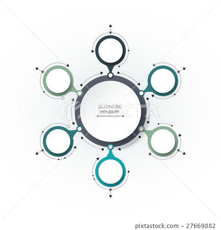 Vector infographics,  diagram template 27669882