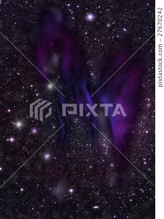 Star field in space and a nebulae 27670242