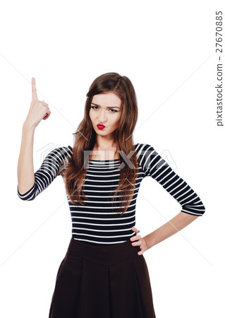 Emotional portrait Cute beautiful girl artist Emotional portrait Cute beautiful girl artist 27670885