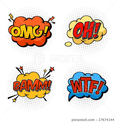 Onomatopoeia sounds omg and wtf, oh and bam Onomatopoeia sounds omg and wtf, oh and bam 27674144