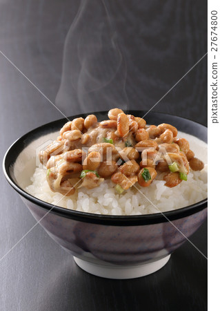 Natto rice 27674800