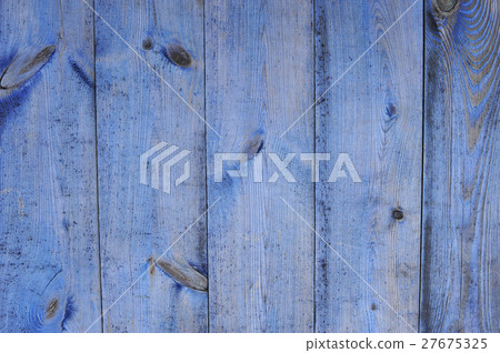 Old blue wooden wall, background photo texture. Old blue wooden wall, background photo texture. 27675325