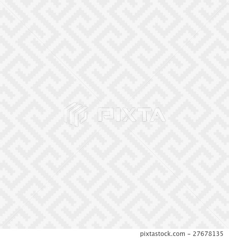 Meander Pixel Art Seamless Pattern. Meander Pixel Art Seamless Pattern. 27678135