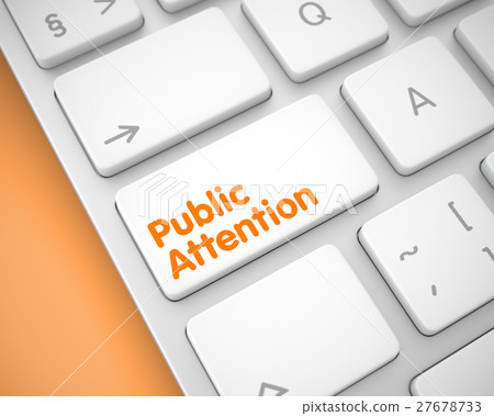 Public Attention - Message on the White Keyboard Public Attention - Message on the White Keyboard 27678733
