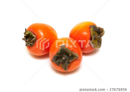 Persimmon isolated on white background. 27678956