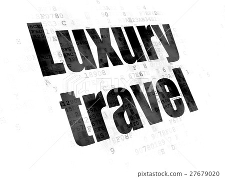 Vacation concept: Luxury Travel on Digital Vacation concept: Luxury Travel on Digital 27679020