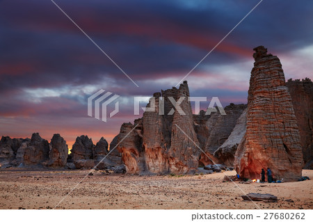 Sahara Desert, Tassili N'Ajjer, Algeria 27680262