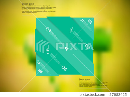 Illustration infographic template Illustration infographic template 27682425