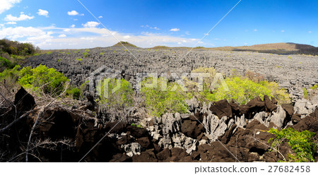 Tsingy rock formations in Ankarana, Madagascar 27682458