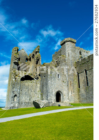 Ruin of Monastery at Rock of Cashel in Ireland Ruin of Monastery at Rock of Cashel in Ireland 27682934