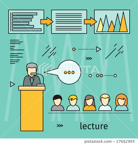 Business Lecture Banner. 27682993