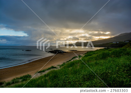 Fintra Beach near Donegal in Ireland Fintra Beach near Donegal in Ireland 27683303