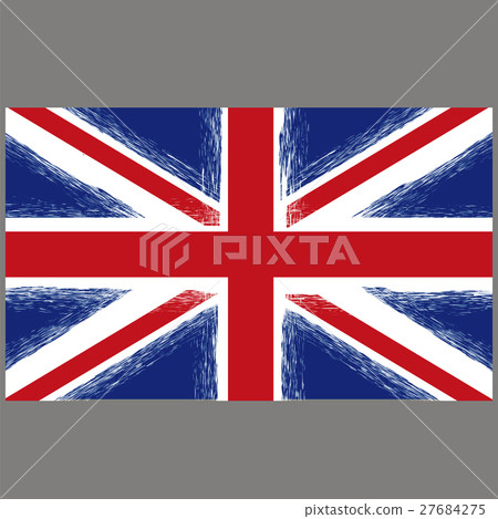 Grunge Flag of United Kingdom 27684275