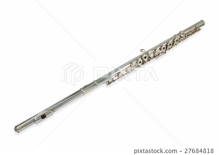 Shiny metal flute 27684818