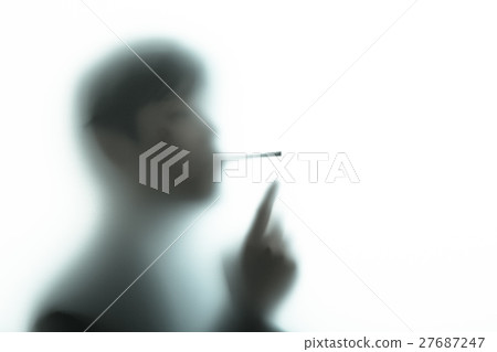 People silhouette negative image People silhouette negative image 27687247