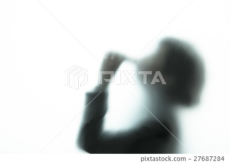 人們剪影負面圖像 人們剪影負面圖像 27687284