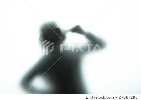 人們剪影負面圖像 人們剪影負面圖像 27687285