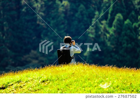 拍攝山的攝影師 拍攝山的攝影師 27687502