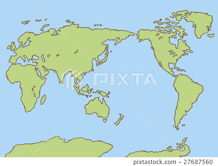 world map  27687560