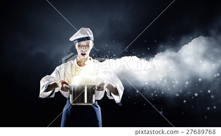 She is magician as cook 27689768