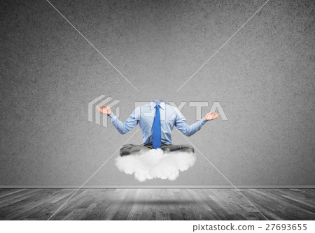 Businessman without head Businessman without head 27693655