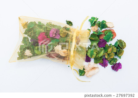 Potpourri isolated on white background Potpourri isolated on white background 27697392