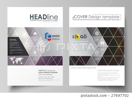 Business templates for brochure, magazine, flyer 27697702