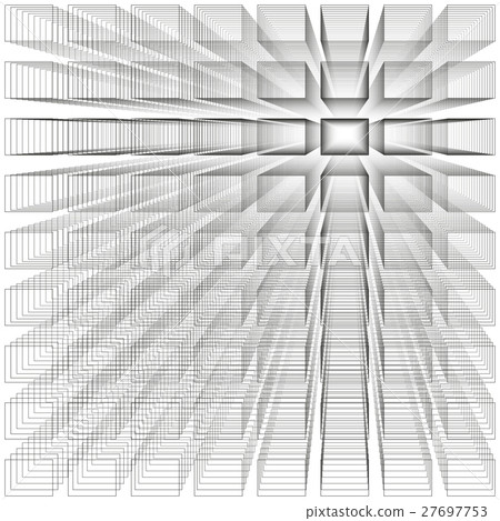 White color abstract infinity background, 3d White color abstract infinity background, 3d 27697753