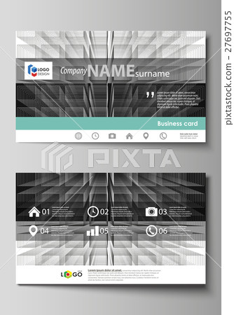 Business card templates. Easy editable layout 27697755
