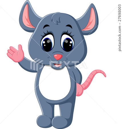 illustration of Cute mouse cartoon 27698003