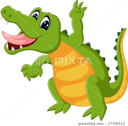 cute crocodile cartoon 27700512