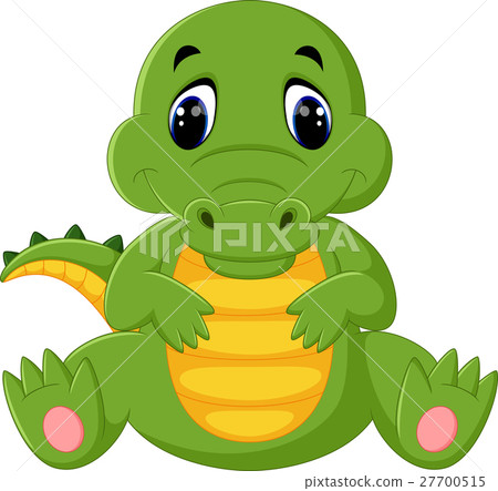 cute crocodile cartoon 27700515