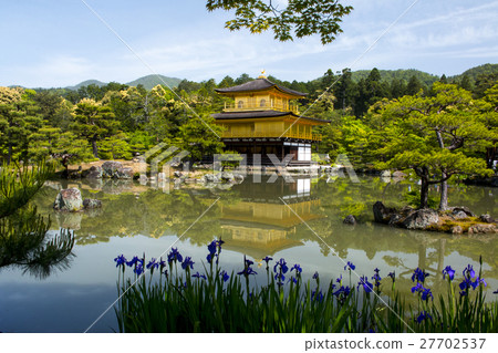 金閣寺春天風景 27702537